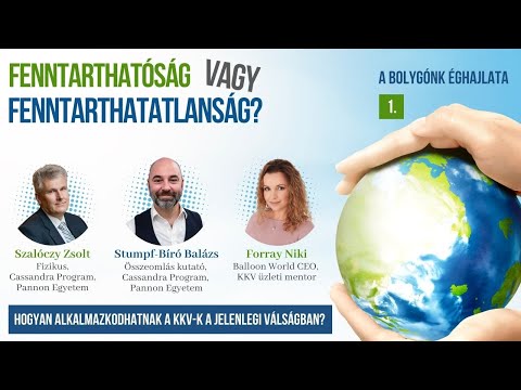 Fenntarthatóság vagy Fenntarthatatlanság – 1. rész: Bolygónk Éghajlata